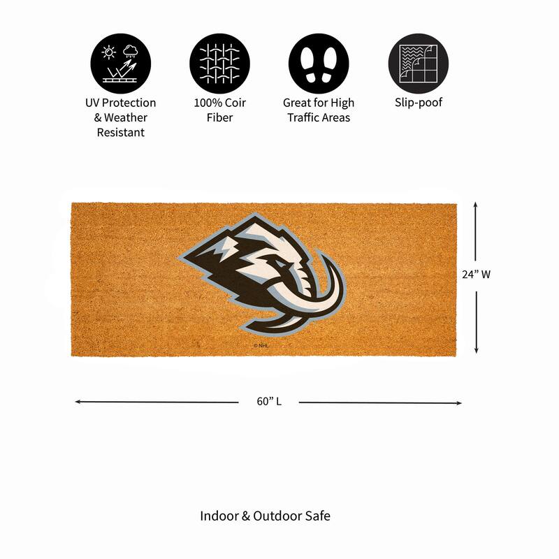 Utah Hockey Club Full Color Indoor/Outdoor Coir Mat