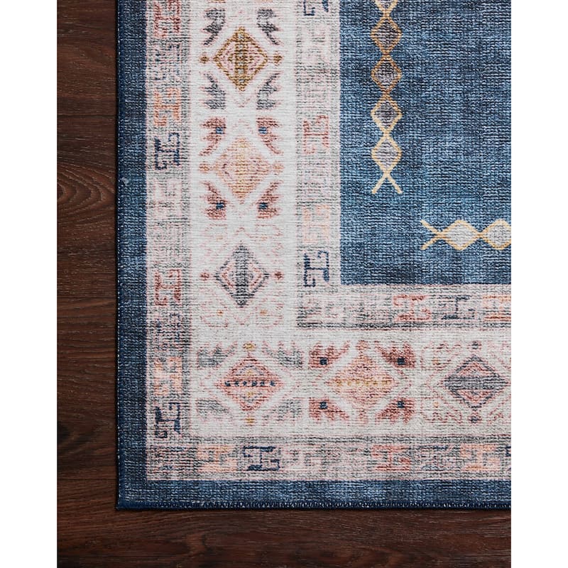 Alexander Home Meghan Vintage Boho Distressed Area Rug