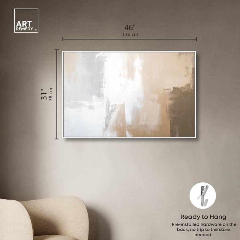 Solace in Softness I Canvas by Art Remedy