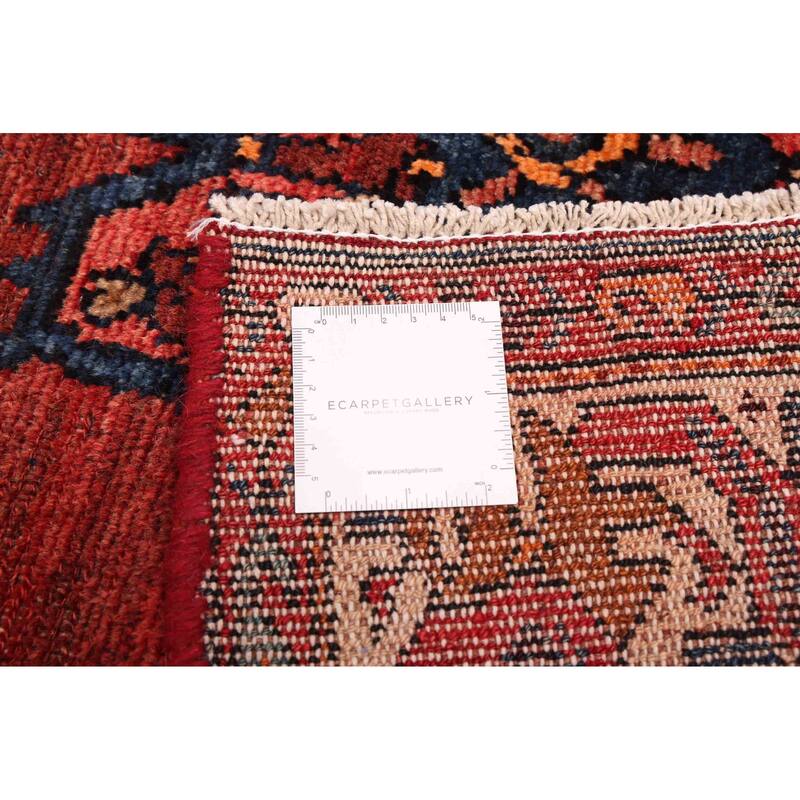 ECARPETGALLERY Hand-knotted Konya Anatolian Dark Red Wool Rug - 4'0 x 7'8