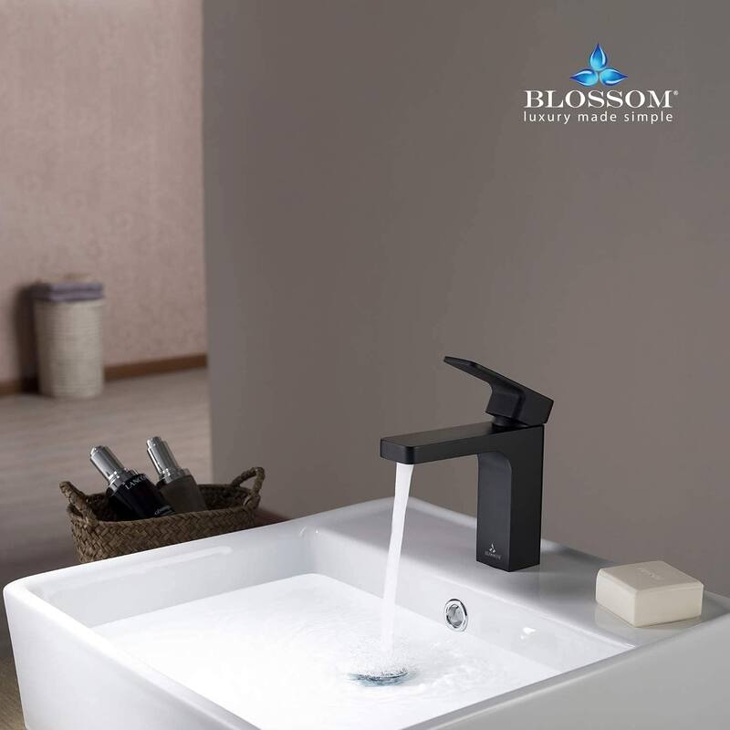 Blossom Stainless Steel Bathroom Sink Faucet