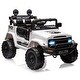preview thumbnail 26 of 28, 12V Kids Ride On Truck Car, Electric Car for Kids White