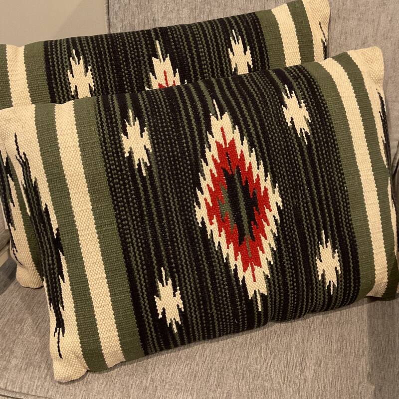 HERAT ORIENTAL Handmade Cotton Throw Pillow Set