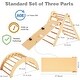 preview thumbnail 7 of 9, 4 in 1 Pikler Triangle Gym, Montessori Foldable Climber with Ramp