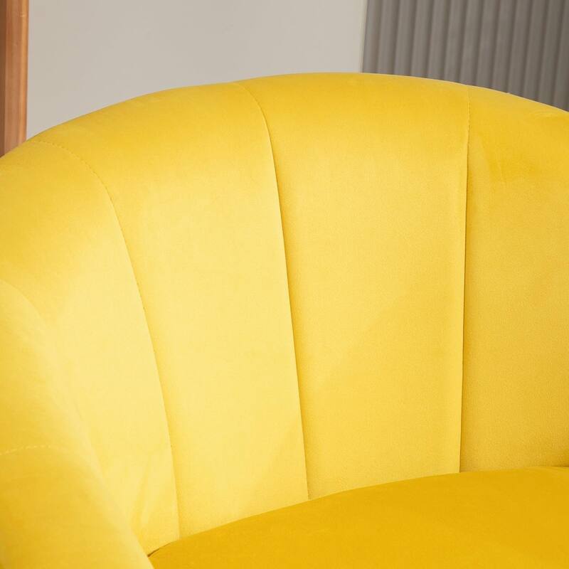 US Pride Furniture Modern Accent Armchair Luxury Gold Frame and Multi-colored Velvet Material Infuse Elegant Flair