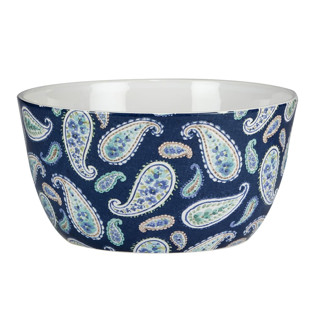 Certified International Bohemian Blue 192 oz. Deep Serving Bowl