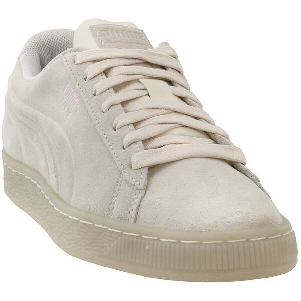 Shop Puma Boys Suede Emboss Iced Foil Junior Casual Shoes