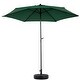 preview thumbnail 21 of 48, 9FT Outdoor Patio Umbrella Outdoor Table Umbrella with Push Button Tilt and Crank