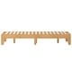 preview thumbnail 37 of 72, Wood Platform Bed with 14 Wooden Support Slats