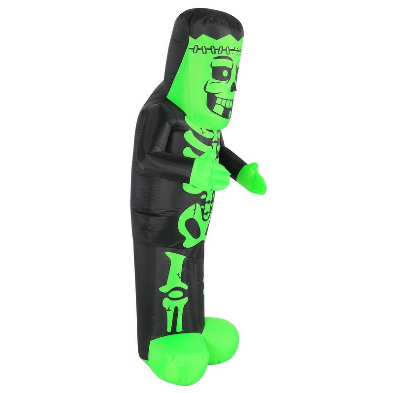 7' Inflatable Skeleton Monster