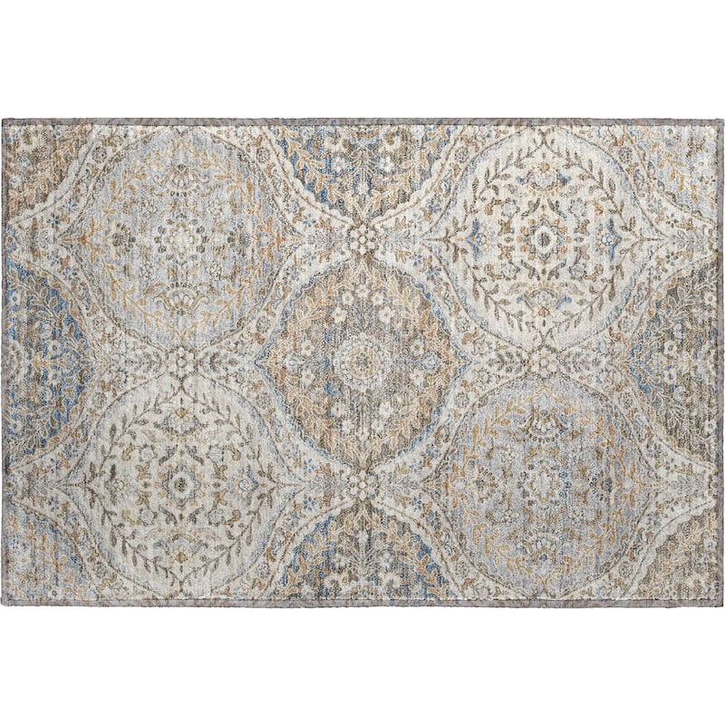 Premium Washable Super Soft Traditional Global Mayfield Rug
