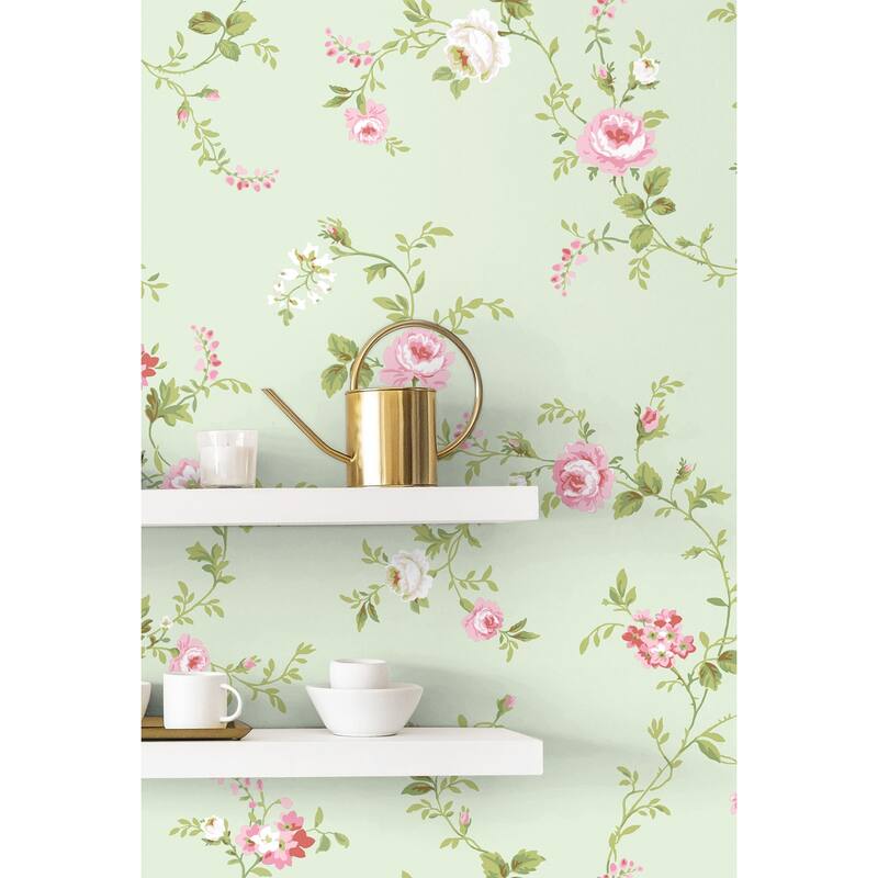 Seabrook Designs Happy Trails Unpasted Wallpaper