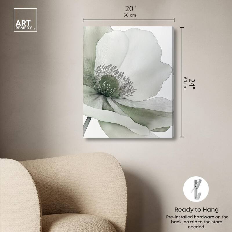 Delicate Stamen I Canvas by Art Remedy, Gallery Wrapped