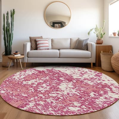 Premium Washable Super Soft Abstract Pixels Mayfield Rug