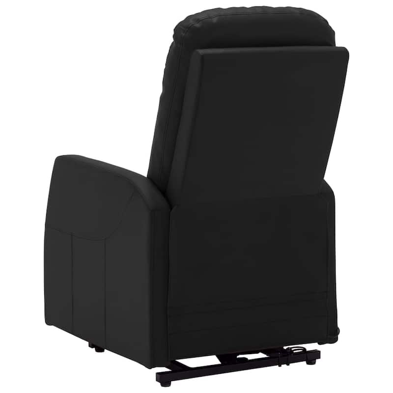 vidaXL Power Lift Recliner Electric Lift Chair for Home Theater Faux Leather - 26" x 35.8" x 42.1"