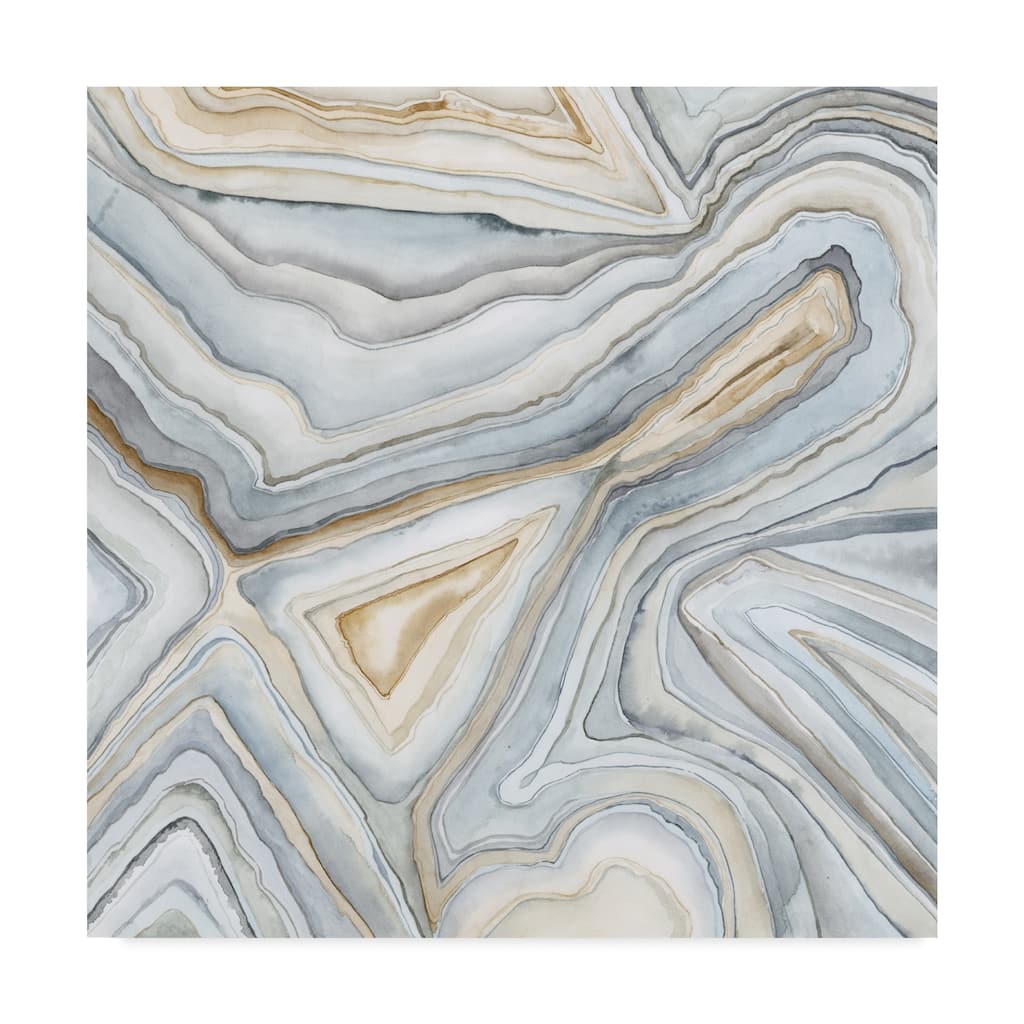 Megan Meagher 'Agate Abstract I' Canvas Art