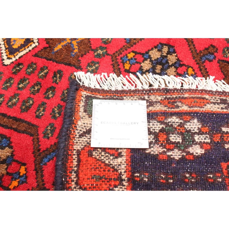 ECARPETGALLERY Hand-knotted Anadol Red Wool Rug - 4'1 x 6'9