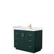 preview thumbnail 128 of 168, Miranda Single Vanity Set, Cultured Marble Top, No Mirror