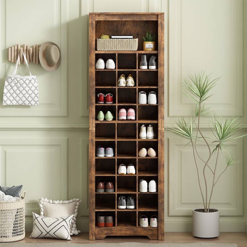 30 Pair Shoe Storage with Multiple Storage Capacity