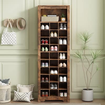 30 Pair Shoe Storage with Multiple Storage Capacity