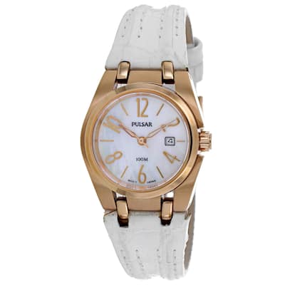 Pulsar Women's Classic White Dial Watch - PXT658X1 - 6 (36)