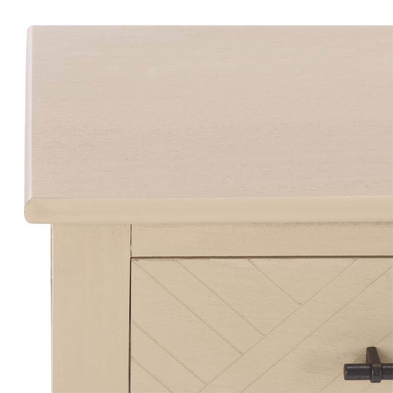 SAFAVIEH Jeanie 3-Drawer Bottom Shelf Console Table - 47.3" W x 13" L x 29.5" H - 47"W x 13"D x 30"H