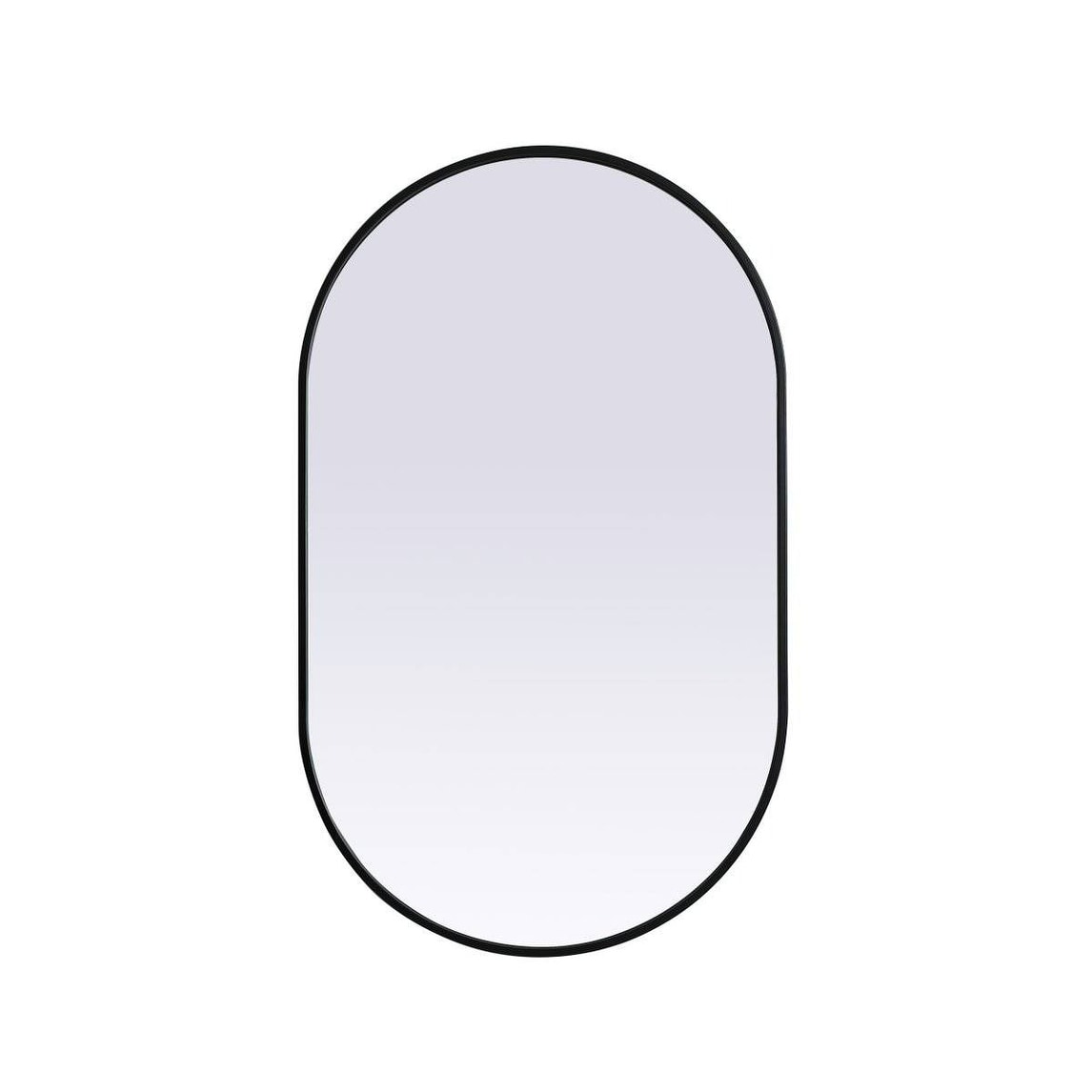 Elegant Lighting MR2A2440 Asha 24" W x 40" H Modern Oval Bathroom Wall