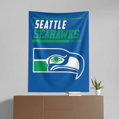 NFL Seattle Seahawks 40 YD Dash Legacy Wall Hanging - 50"x60"