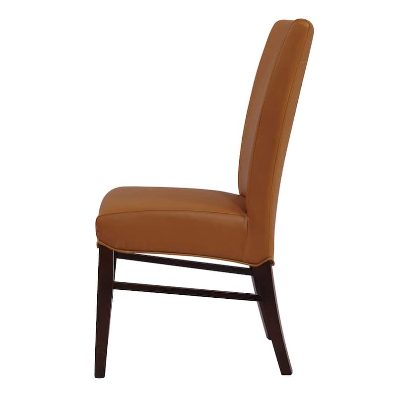 NPD Furniture Milton Bonded Leather Dining Chairs (Set of 2) - na