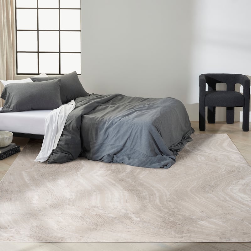 Calvin Klein CK024 Irradiant Indoor only Abstract Area Rug