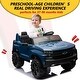preview thumbnail 13 of 23, 24V Kids Electric Vehicle Baby Car Licensed Chevrolet Silverado