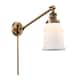 Option Brushed Brass / Matte White
