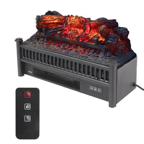 23-inch 1400W Electric Fireplace with Fake Wood