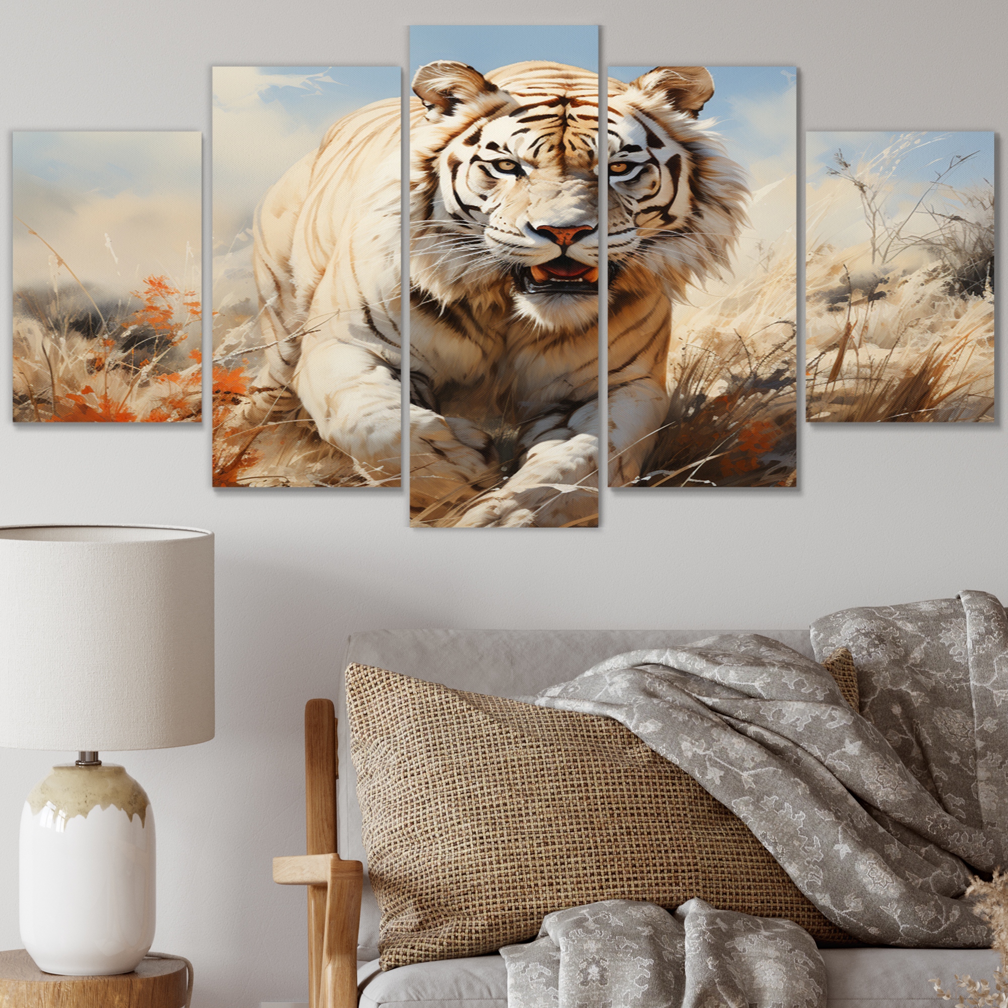 White tiger lamp cheap