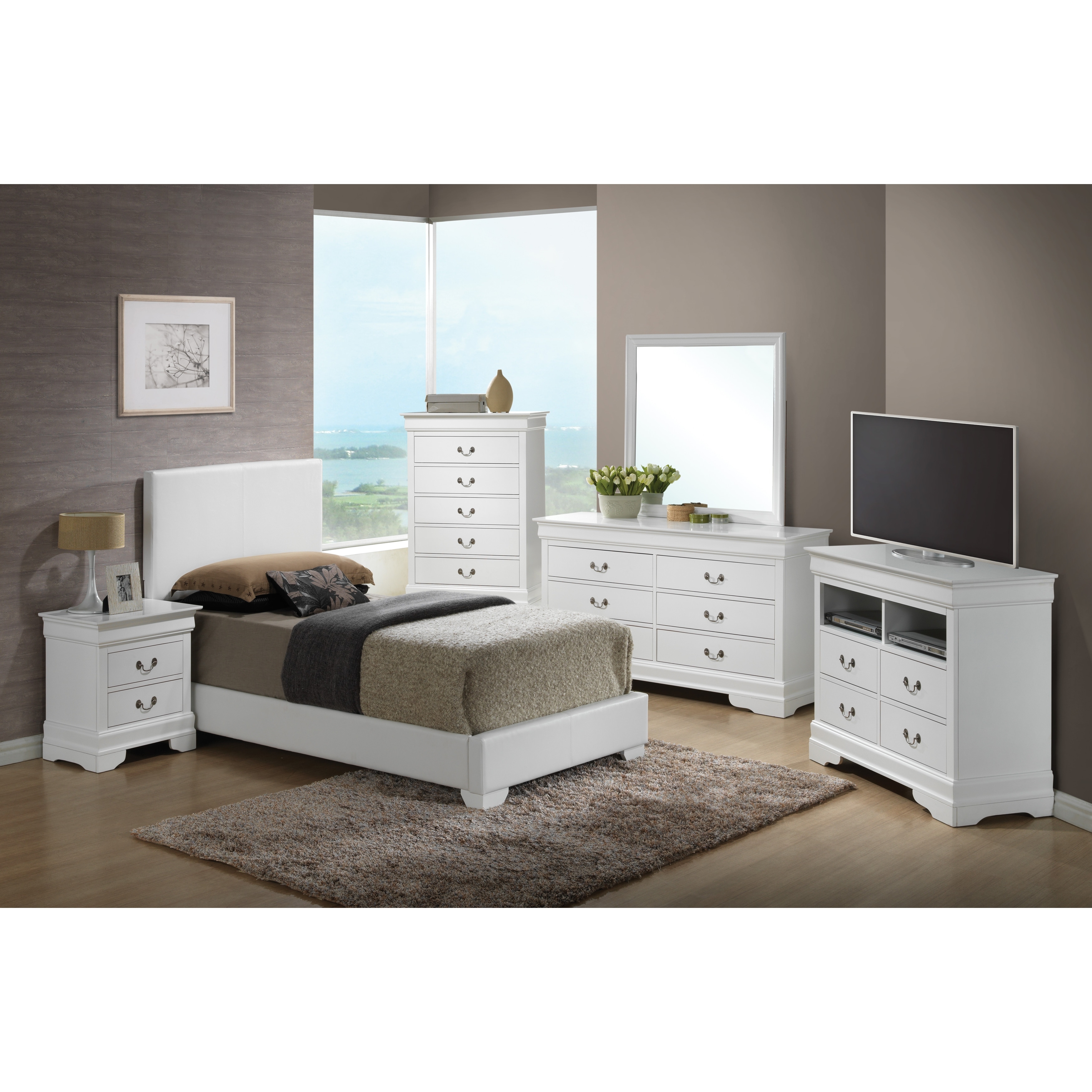 Charming White Twin Bed For All Ages