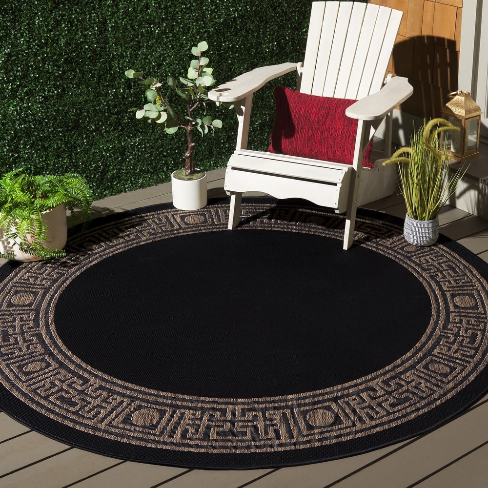 SAFAVIEH Courtyard Alix Indoor/ Outdoor Waterproof Patio Backyard Rug