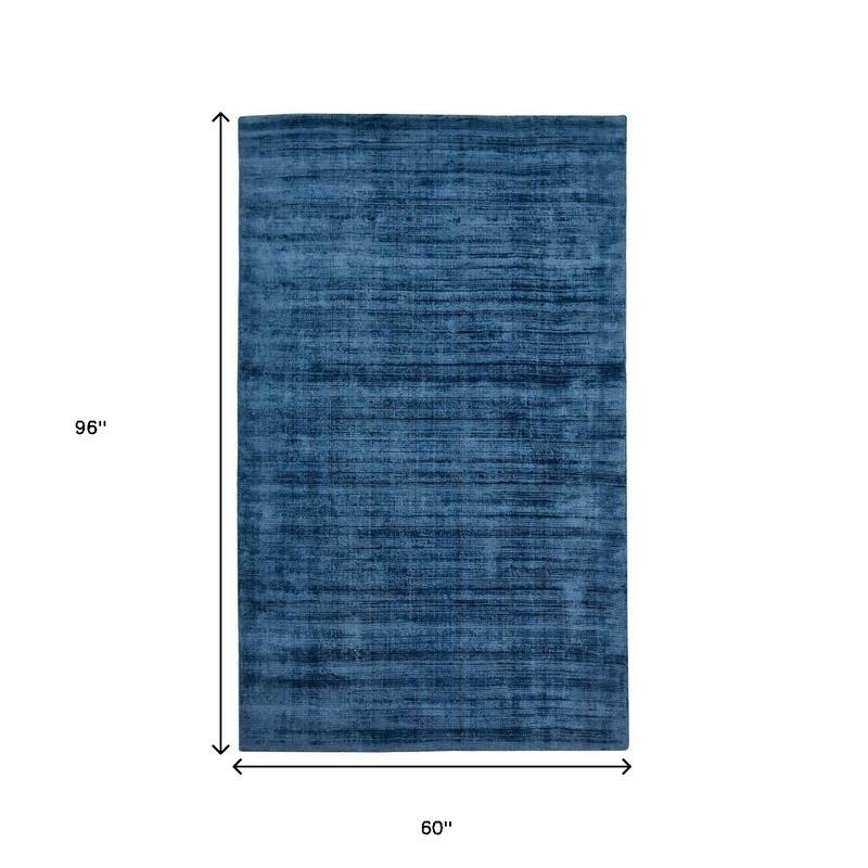 HomeRoots Striped Transitional Rectangle Area Rug