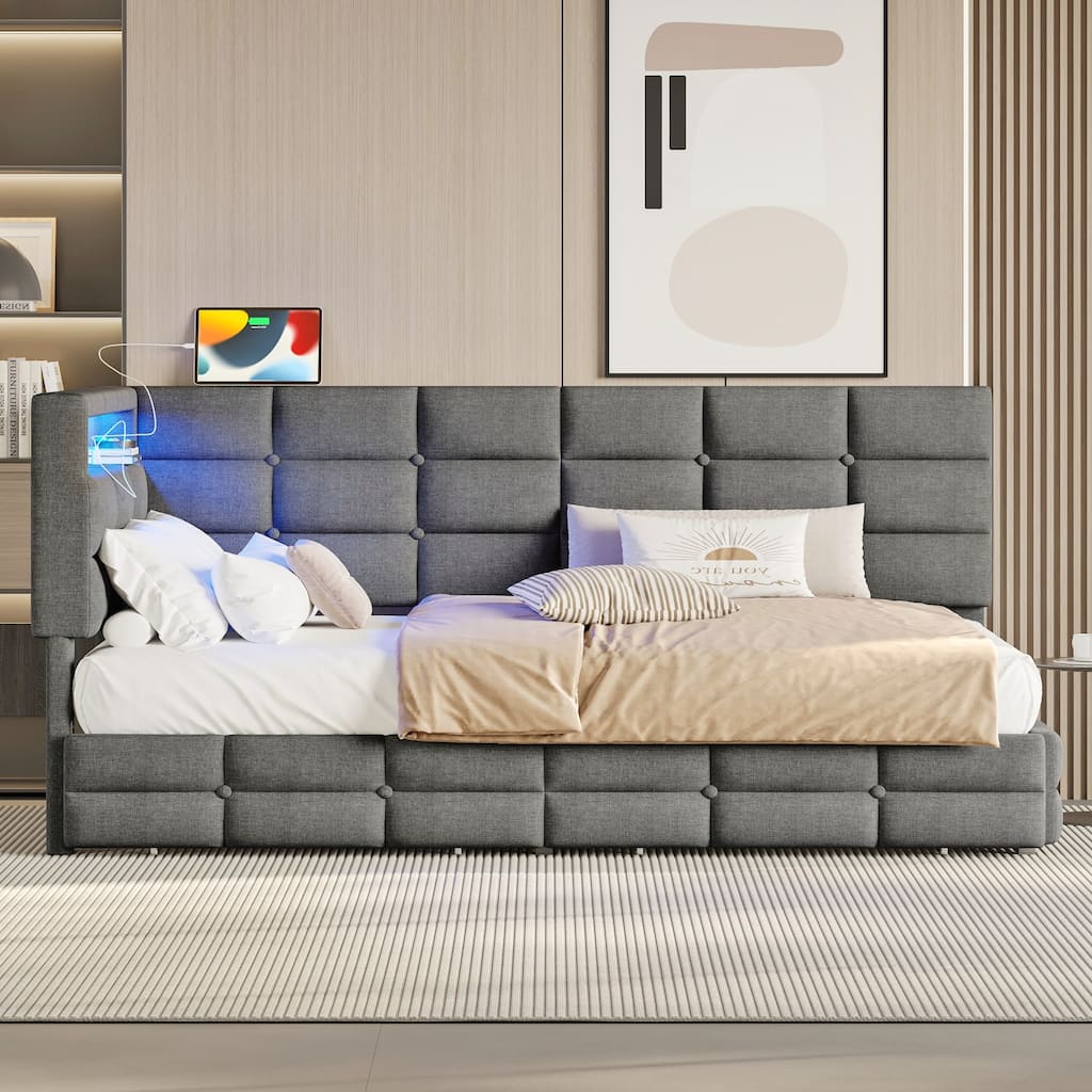 Upholstered Twin Size Daybed