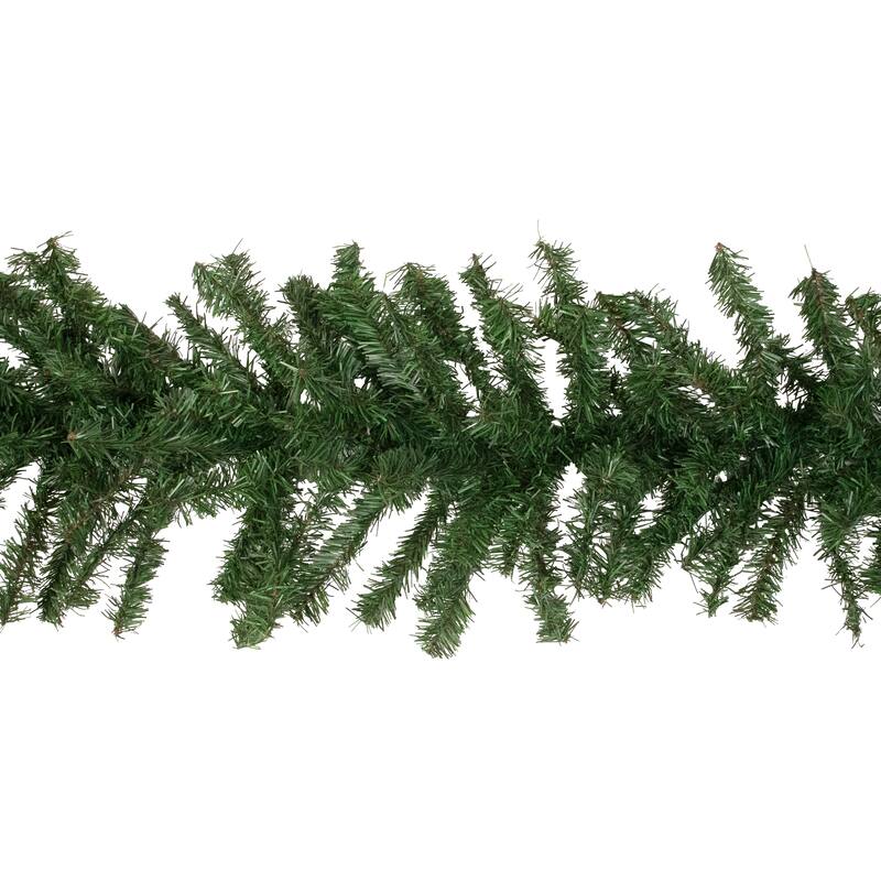 Canadian Pine Artificial Christmas Garland - 9' x 14" - Unlit