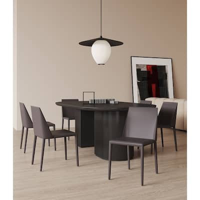 Paris Saddle Leather Dining Chair (Set of 4)