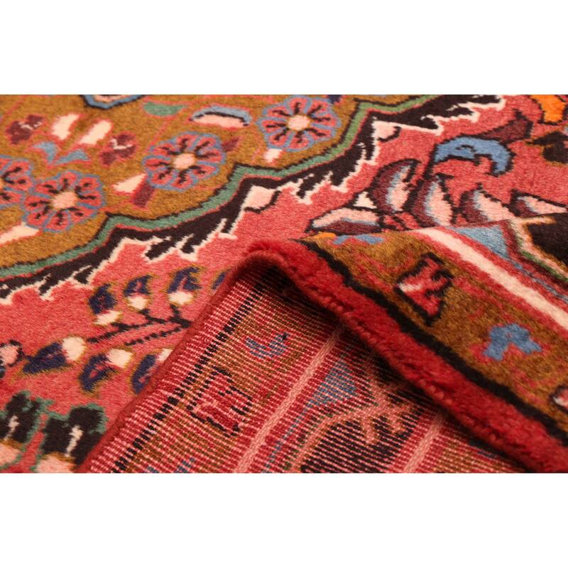 ECARPETGALLERY Hand-knotted Anadol Red Wool Rug - 5'0 x 6'9