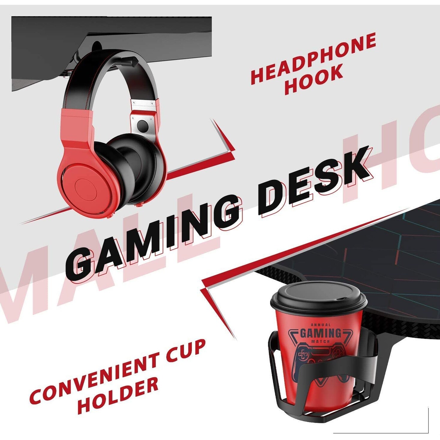 Homall height adjustable gaming desk sale