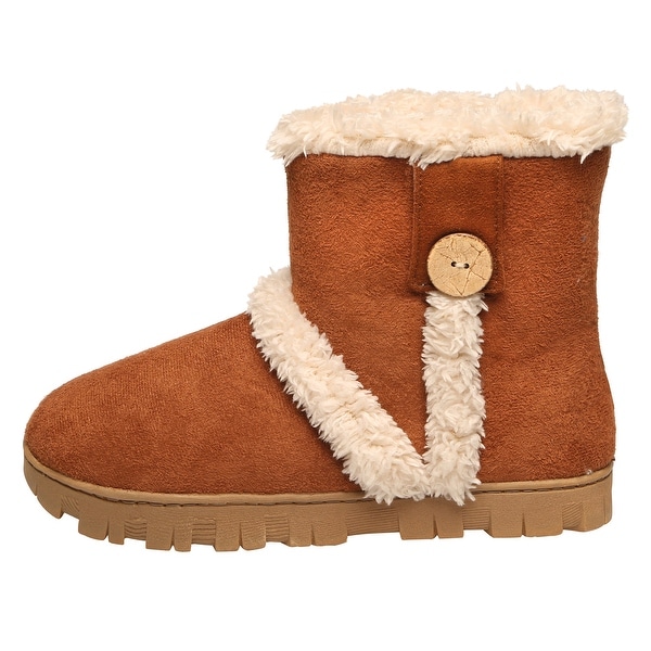 tan slipper boots