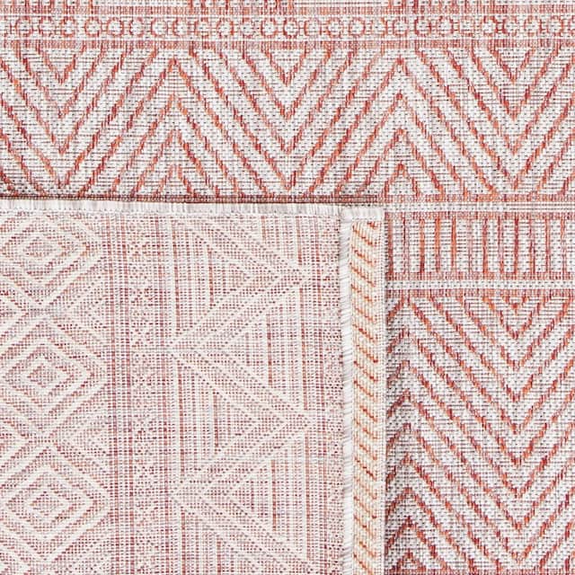 SAFAVIEH Courtyard Zorana Indoor/ Outdoor Waterproof Patio Backyard Rug
