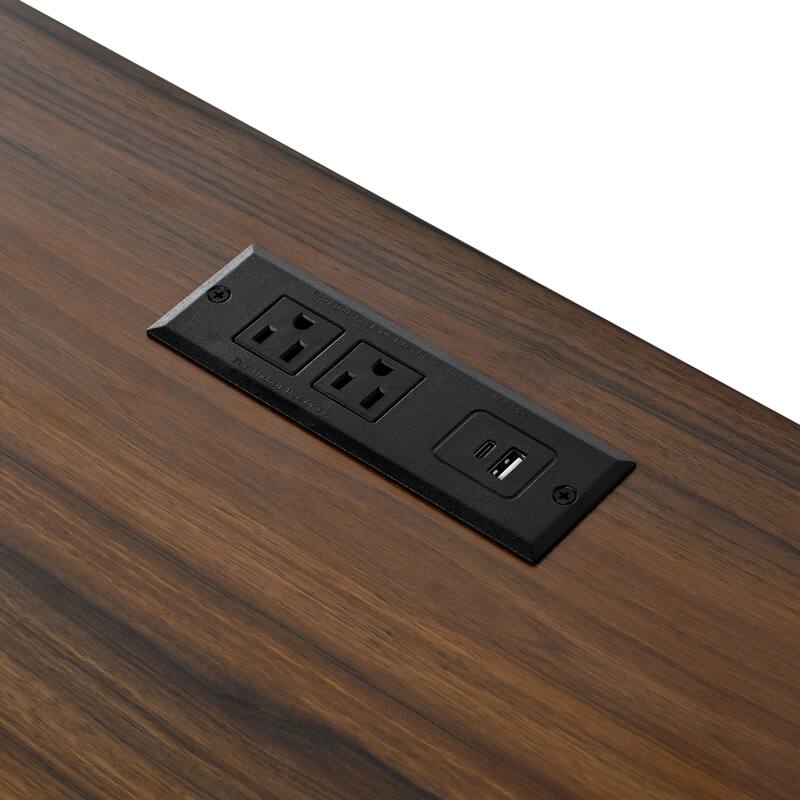 98.8" W Large Wall Unit Entertainment Center with Bookshelves, Barn Doors TV Stand with Charging Station for TVs up to 75"