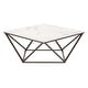 preview thumbnail 1 of 8, Tintern Coffee Table White & Antique Brass White/Antique Brass