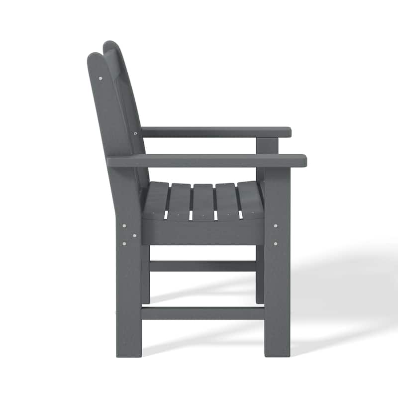 Laguna Outdoor Dining Poly Garden Arm Chair (Set of 2)
