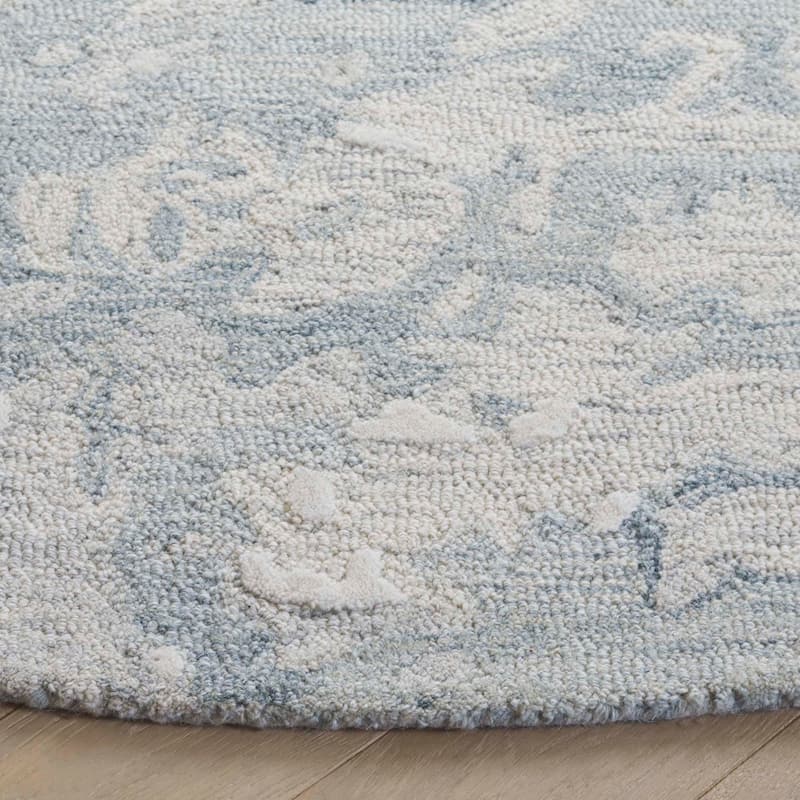SAFAVIEH Handmade Pine Greth Contemporary Wool Rug