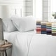 preview thumbnail 1 of 101, Vilano 21-inch Extra Deep Pocket 4-Piece Bed Sheet Set with Pleated Hem
