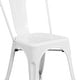 preview thumbnail 95 of 164, Metal Indoor/ Outdoor Stackable Bistro Chair (Set of 4)